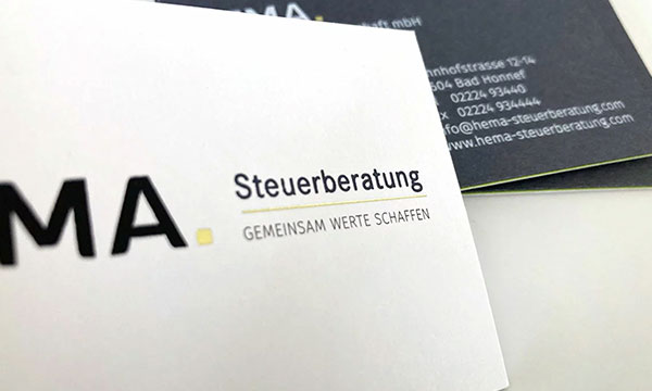 Hema Steuerberater. Catherine Eschweiler | Branding & Design mit Herz & Seele